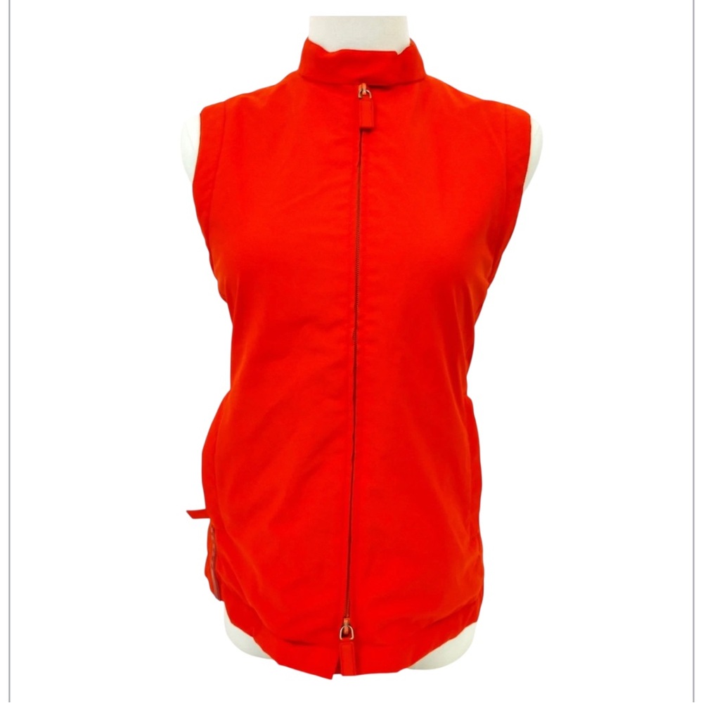 Prada Nylon Authentic Sleeveless Vest-Preowned EU Size 40Pit to Pit 17 1/2